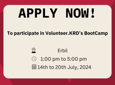 Volunteer.krd | Empower Kurdistan through the Spirit of Volunteering.
