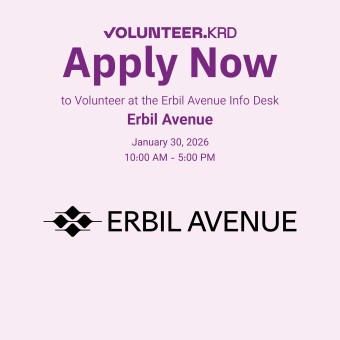 Info Desk Volunteer – Erbil Avenue