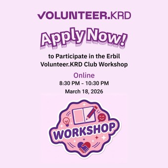 Erbil Volunteer.KRD Club Workshop